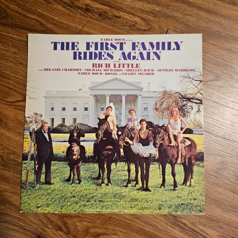 The First Family Rides Again Vintage 1981 Promo Flat Poster 12x12‎ Boardwalk